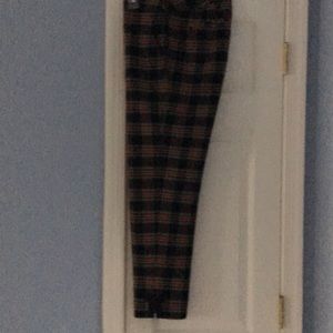 Plaid pants